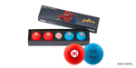 Marvel Spider Man Volvik Vivid 4 Balls with a Ball Marker Set